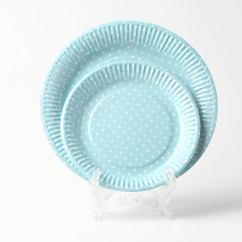 Paper Round Plates - Disposable Round Plates